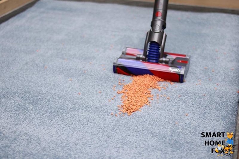Après avoir utilisé le Dyson Omni Glide sur le tapis